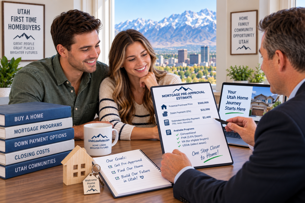 First-time homebuyer mortgage pre-approval in Utah