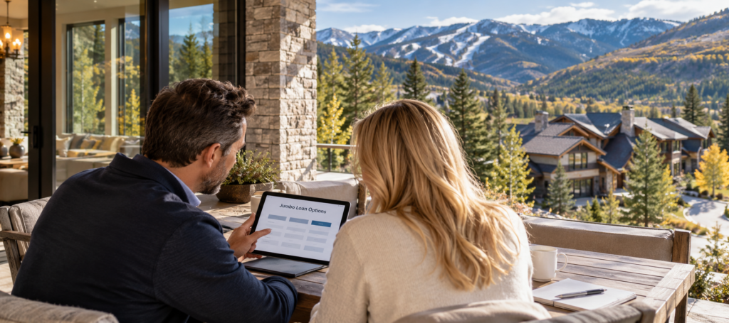 Park City Utah jumbo mortgage loan comparison for a higher-value home