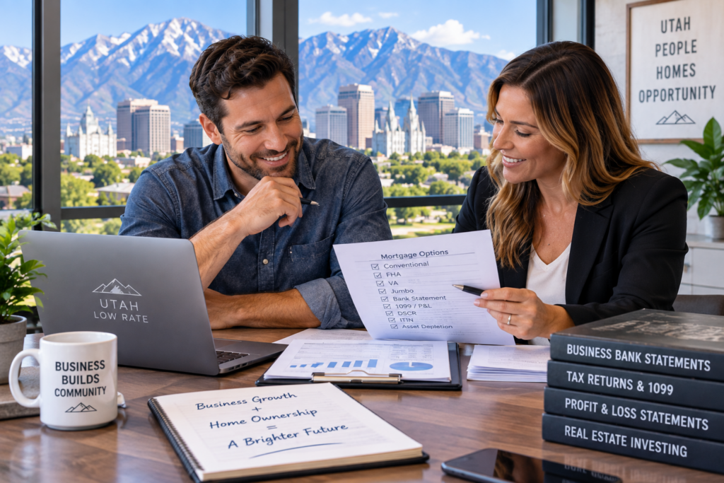 Self employed mortgage Utah options for business owners