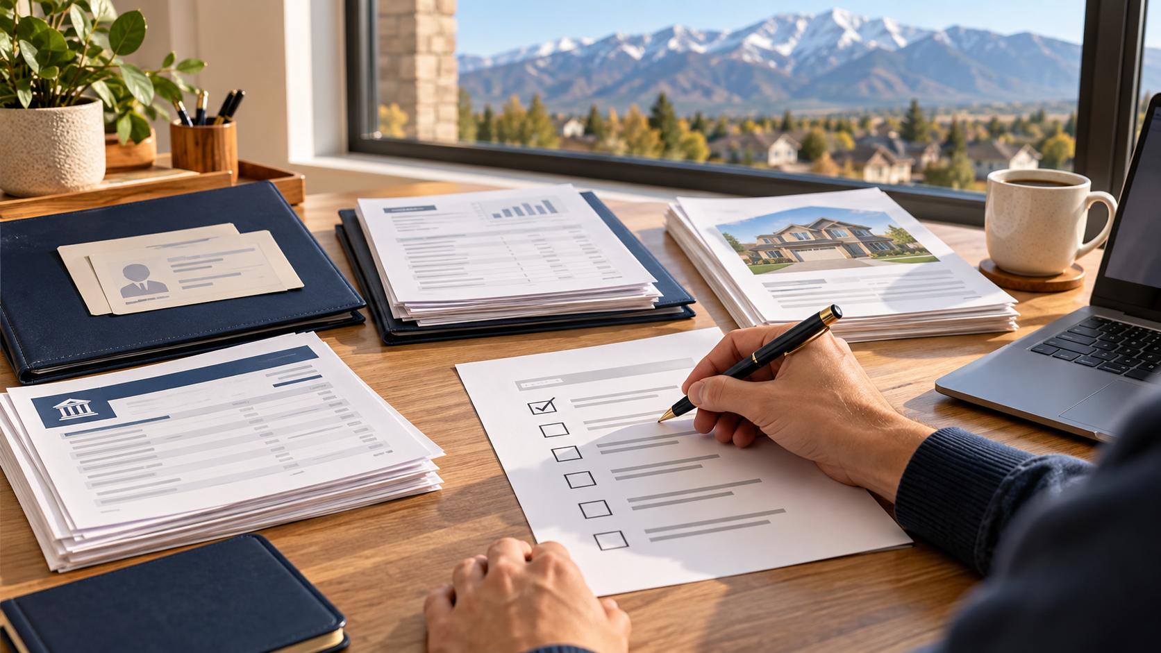 Document checklist for self-employed Utah bank statement mortgage borrowers