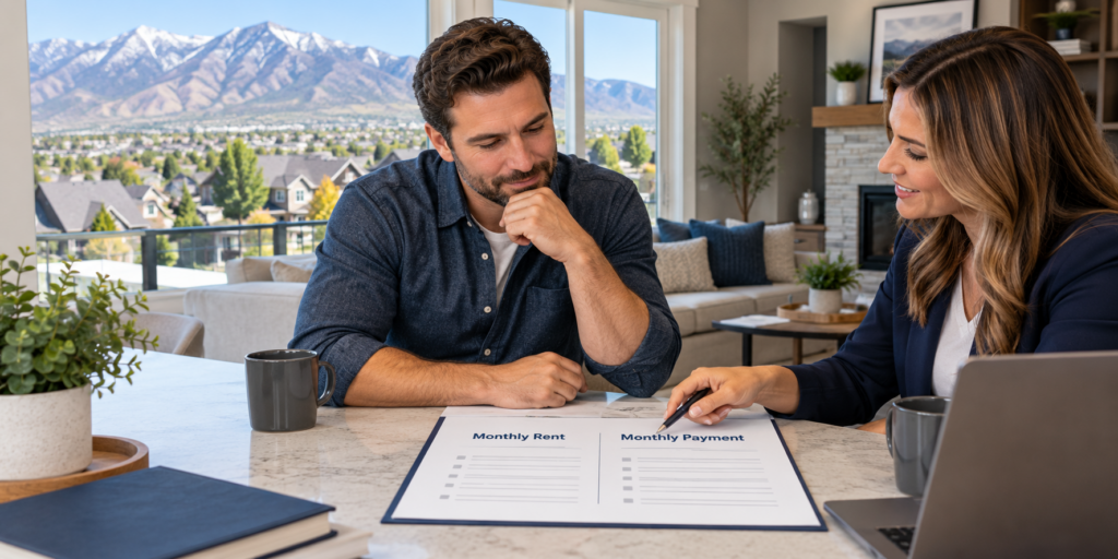 Utah DSCR rental property loan review with rent and payment
