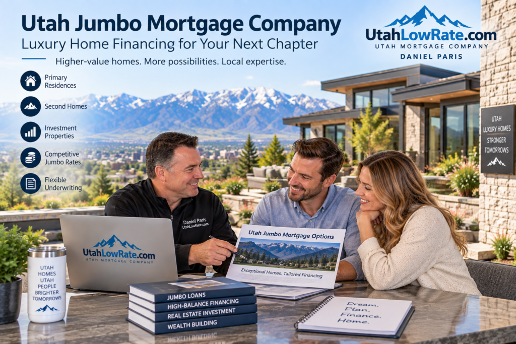 Utah jumbo mortgage company for luxury home financing